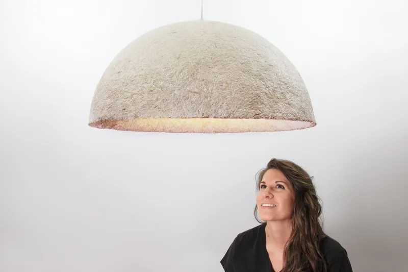 Lampa wyhodowana z grzybni
