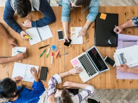 Zespół pracujący nad projektem