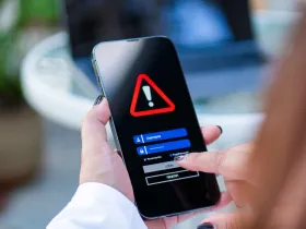 Wpisywanie hasła na smartfonie