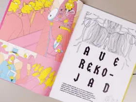 Wnętrze książki z ilustracjami