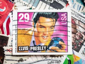 Elvis Presley na znaczku pocztowym