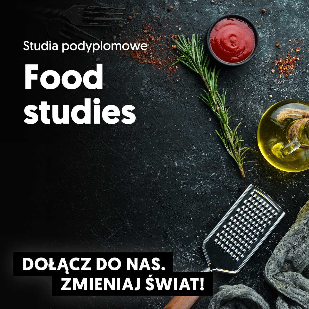 Poznaj studia podyplomowe Food Studies na Uniwersytecie SWPS