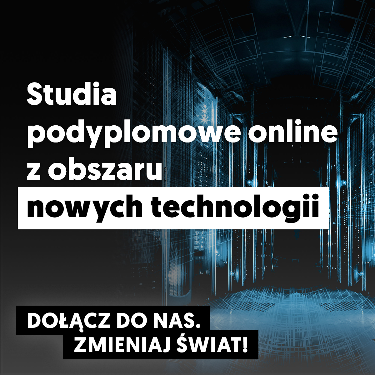 Poznaj studia podyplomowe z obszaru nowych technologii na Uniwersytecie SWPS
