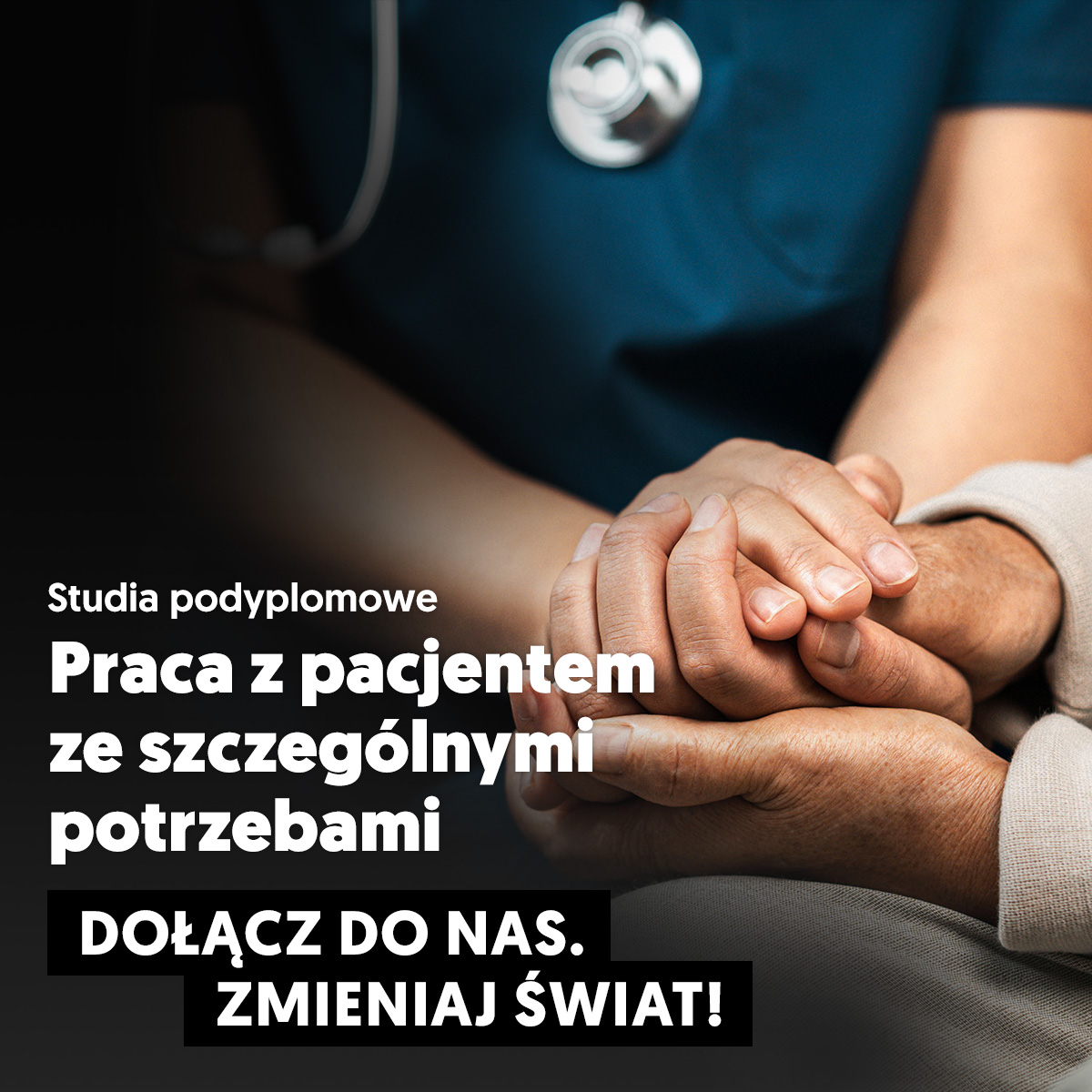 Poznaj studia podyplomowe praca z pacjentem ze szczególnymi potrzebami na Uniwersytecie SWPS